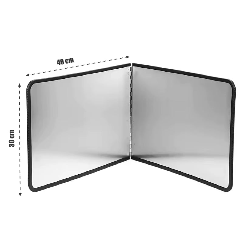 Foldable Stainless Steel Oil Splatter Guard - Nonstick Frying Screen for Mess-Free Cooking
