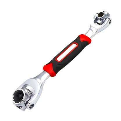 Ultimate 52-In-1 Ratchet Wrench Set - Non-Slip Grip, Swivel Head & Quick-Release Lever for Auto Repair, Home Maintenance & DIY Projects
