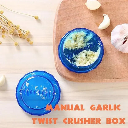 Ultimate Kitchen Garlic Crusher - Multifunctional Manual Press & Chopper for Effortless Cooking!