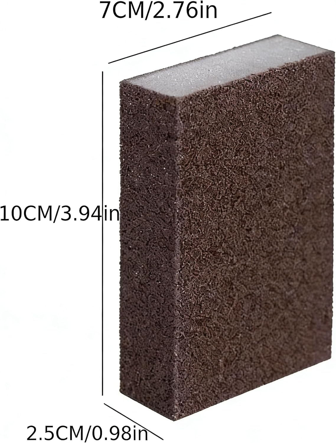 Revolutionary Carborundum Scouring Sponge - Eco-Friendly Nano Emery Pads for Effortless Rust Removal on Pots, Pans, Grills, and More!